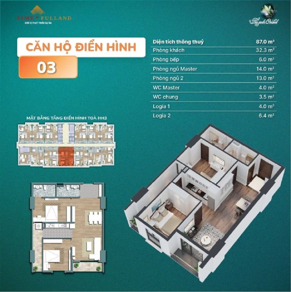 Chung cư Jade Square – Khởi đầu đẳng cấp, sống xanh giữa lòng thủ đô 9 Chung cư Jade Square sở hữu thiết kế căn hộ tối ưu công năng và thẩm mỹ