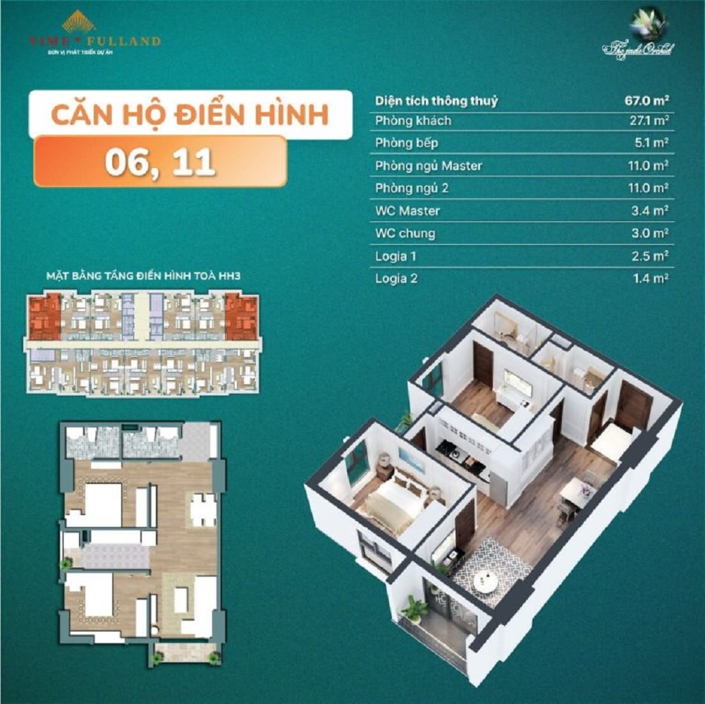 Chung cư Jade Square – Khởi đầu đẳng cấp, sống xanh giữa lòng thủ đô 10 Chung cư Jade Square sở hữu thiết kế căn hộ tối ưu công năng và thẩm mỹ